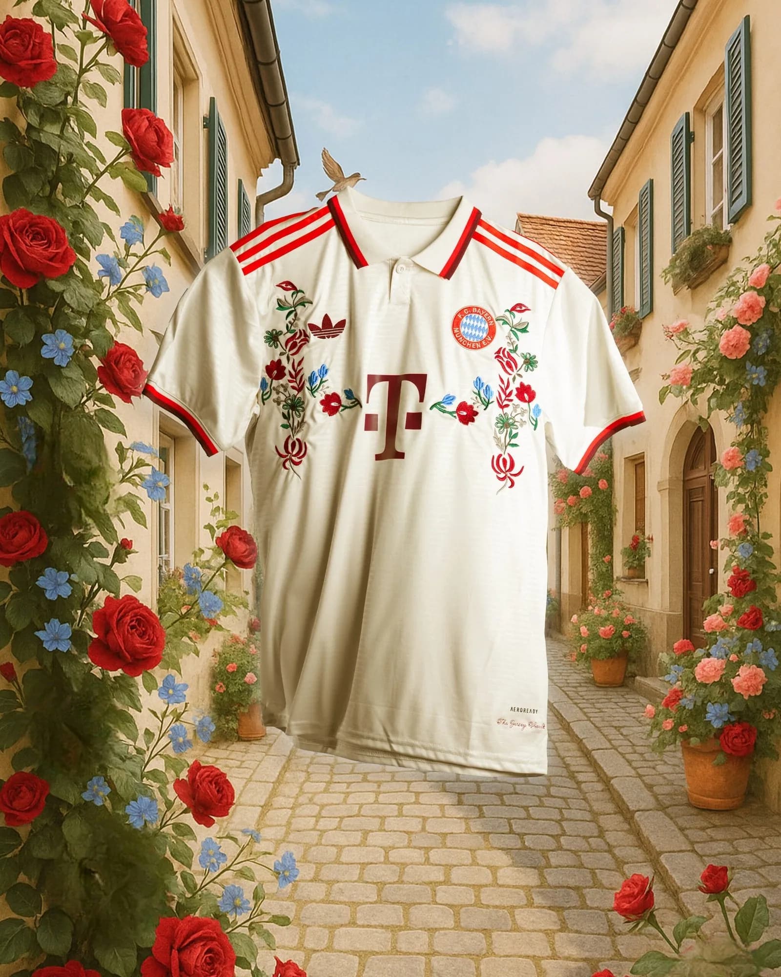 Roses of Bavaria in its scene