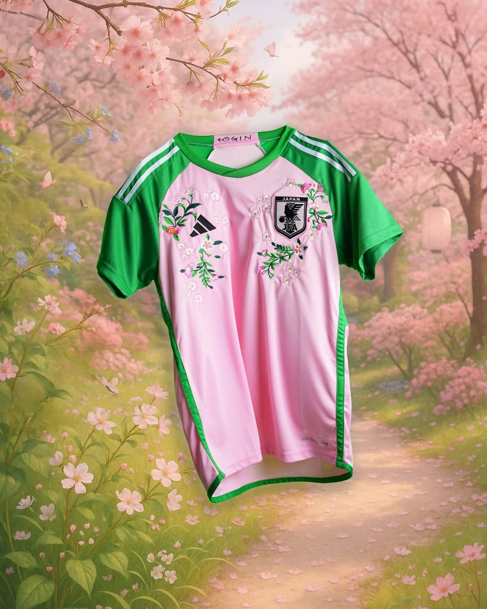 Rose Sakura in its scene